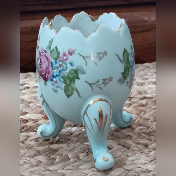 Vintage Japan NapcoWare Porcelain Cracked Egg Vase - Picture 3 of 4